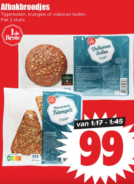 Aanbieding: Afbakbroodjes