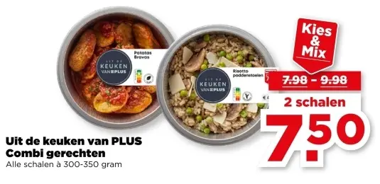 Uit de kueken van PLUS Combi gerechten