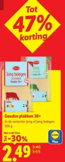 Aanbieding: Goudse plakken 30+