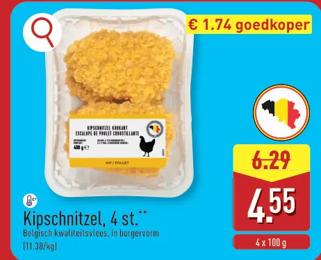 Promotie: Kipschnitzel