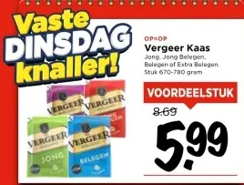 Aanbieding: Vergeer Kaas