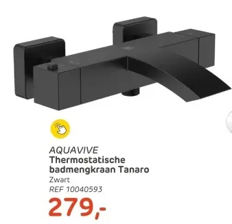 Promotie: Thermostatische badmengkraan Tanaro