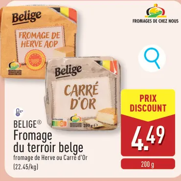 Offre: Fromage du terroir belge