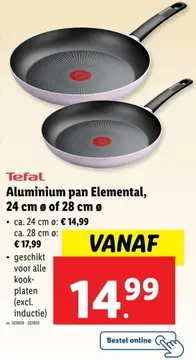 Aanbieding: Aluminium pan Elemental