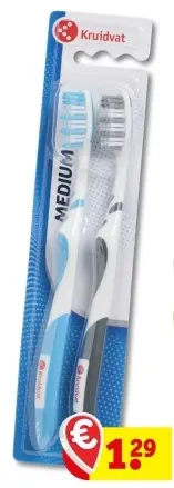 Aanbieding: Tandenborstel Medium