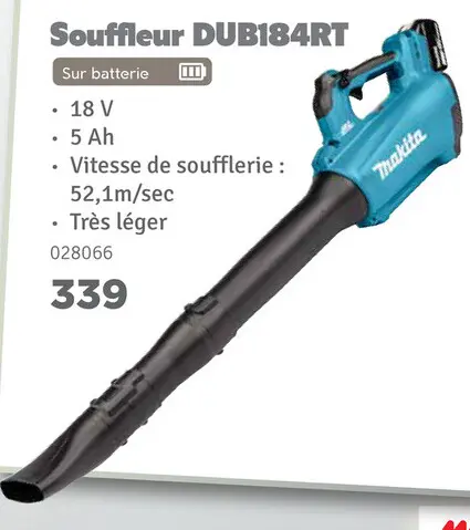 Offre: Souffleur DUB184RT