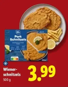 Aanbieding: Wienerschnitzels