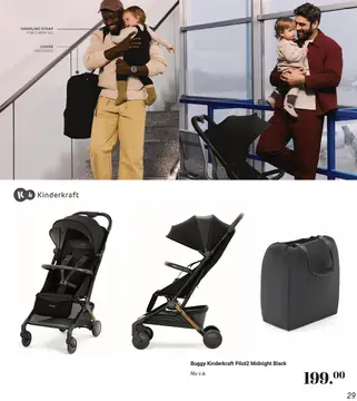 Aanbieding: Buggy Kinderkraft Pilot2 Midnight Black