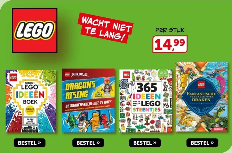 Aanbieding: LEGO books