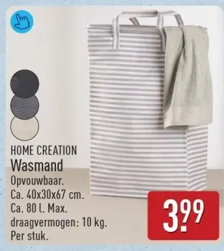 Aanbieding: Wasmand