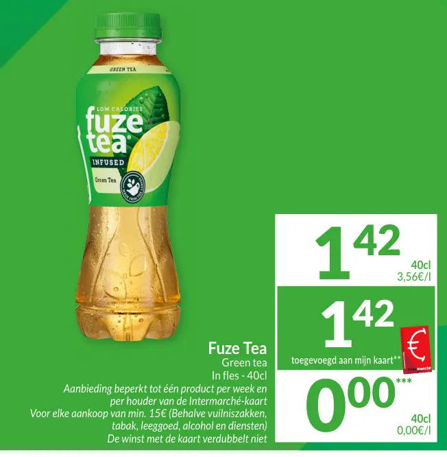 Aanbieding: Fuze Tea