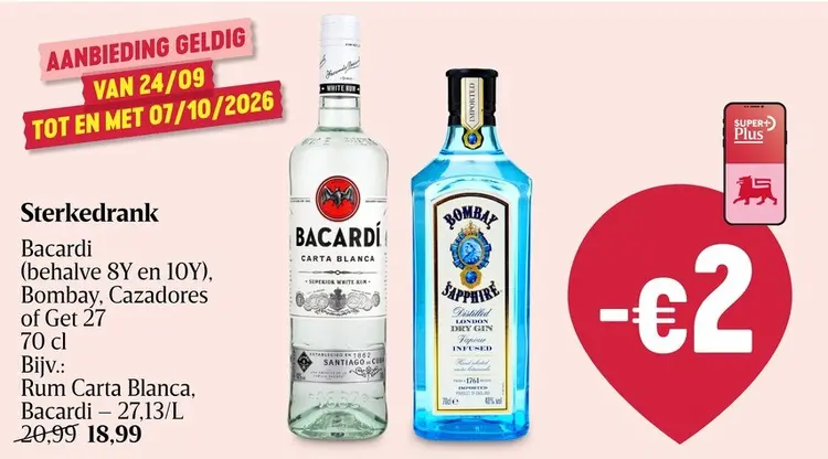 Promotie: Sterkedrank