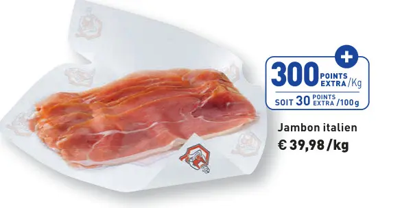 Offre: Jambon italien