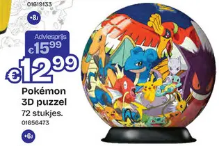 Aanbieding: Puzzle 3D 72st