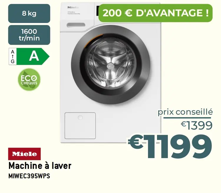 Offre: Machine à laver