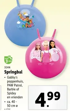 Aanbieding: Springbal