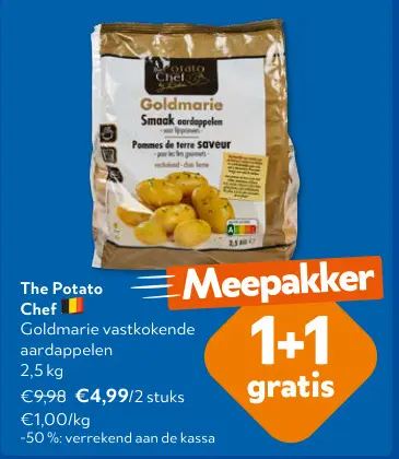 Promotie: Goldmarie Smaak aardappelen