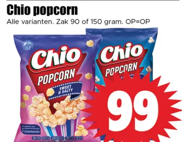 Aanbieding: Chio popcorn