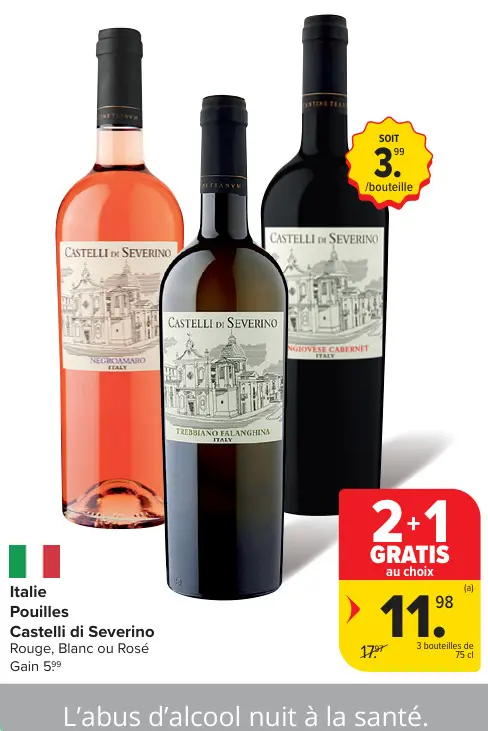 Offre: Castelli di Severino