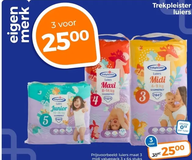 Aanbieding: Trekpleister luiers