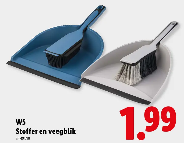 Promotie: Stoffer en veegblik