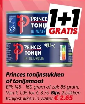 Aanbieding: Tonijnstukken of tonijnmoot