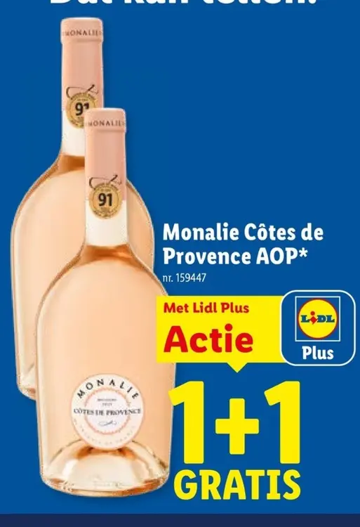 Promotie: Monalie Côtes de Provence AOP