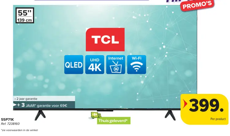 Aanbieding: Tcl 55p71k