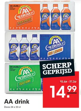 Aanbieding: AA drink