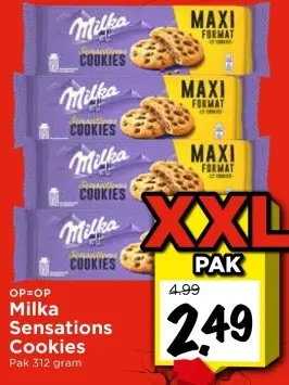 Aanbieding: Milka Sensations Cookies