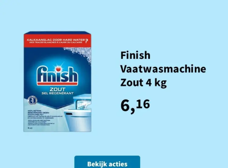 Aanbieding: Vaatwasmachine Zout