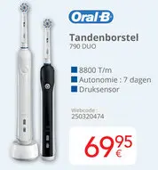 Promotie: Tandenborstel 790 DUO