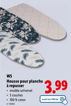 Offre: Housse pour planche à repasser