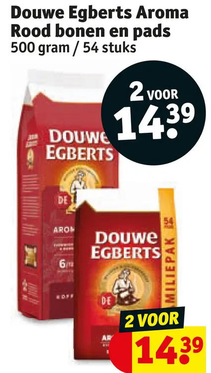 Aanbieding: Aroma Rood bonen en pads