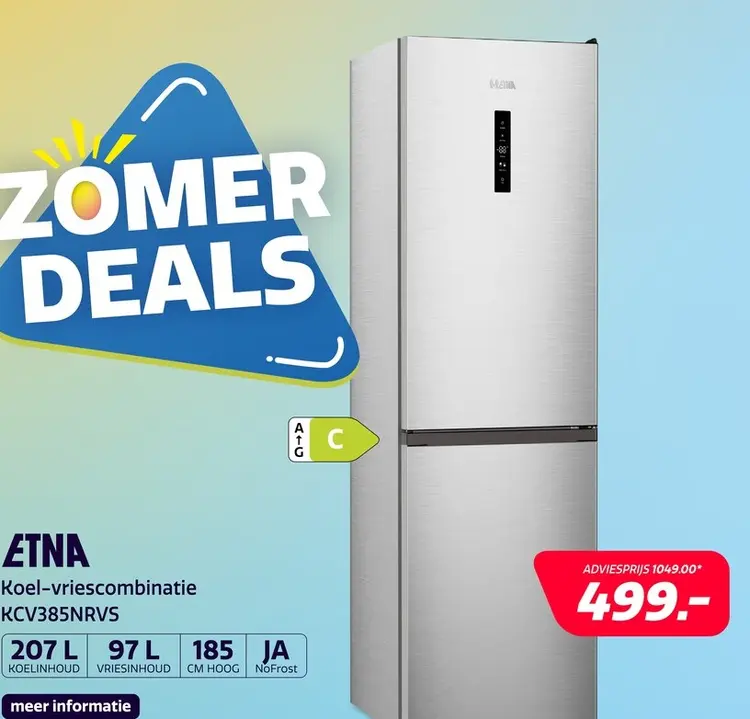 Aanbieding: ETNA KCV385NRVS