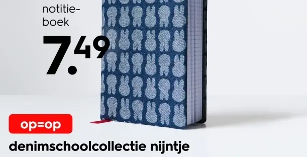 Aanbieding: Notitieboek