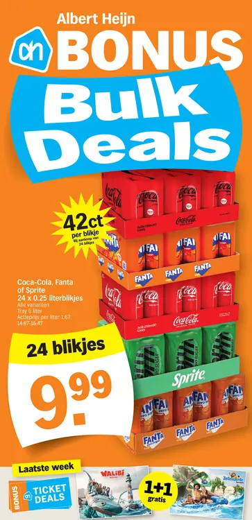 Promotie: Coca-Cola, Fanta of Sprite