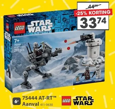 Aanbieding: LEGO 75444 Star Wars AT-RT™ aanval