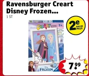 Aanbieding: Ravensburger Creart Disney Frozen