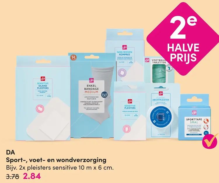 Aanbieding: Sport-, voet- en wondverzorging
