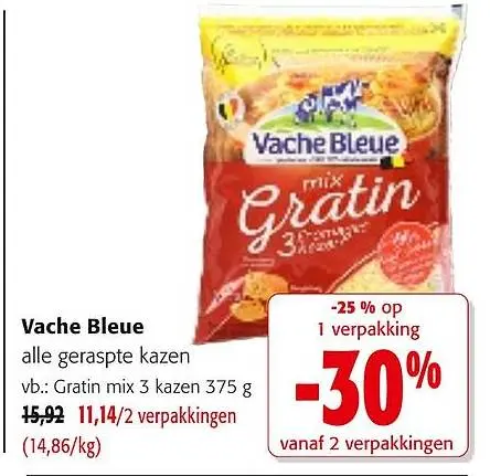 Promotie: alle geraspte kazen