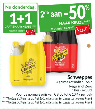 Promotie: Schweppes