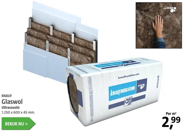 Aanbieding: Glaswol Ultracoustic