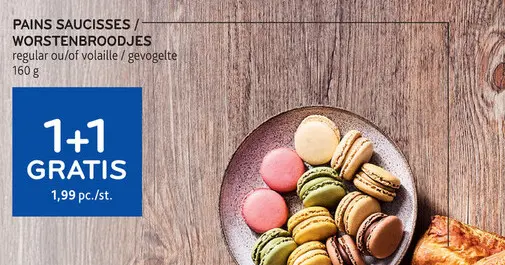 Offre: Pains saucisses / worstenbroodjes