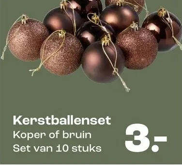 Promotie: Kerstballenset