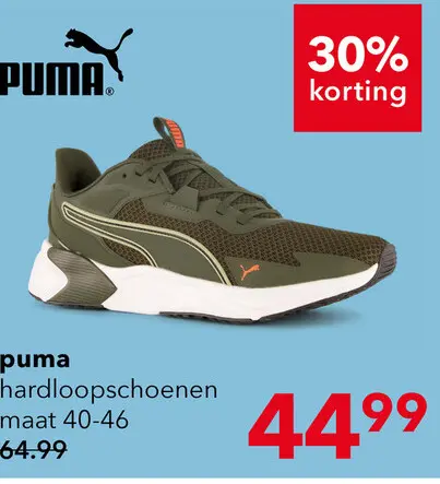 Aanbieding: Puma Disperse XT 4 Knit heren sportschoenen groen