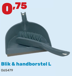 Aanbieding: Blik & handborstel L