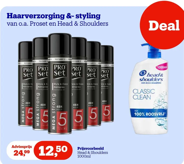 Aanbieding: Haarverzorging &- styling