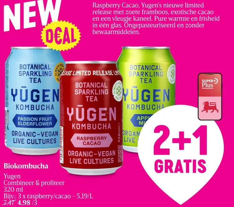 Promotie: Biokombucha Yugen