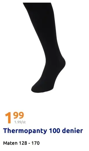 Aanbieding: Thermopanty 100 denier